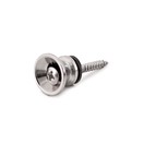 Guitarworks Round Strap Button, Chrome