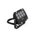 Eurolite FL-8 Outdoor LED Spotlight, Red - side view 2
