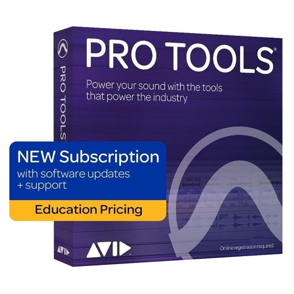 Pro Tools 12-Month Subscription Licence (Educational Institution) - Main