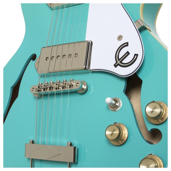 DISC Epiphone Casino Coupe, Turquoise at Gear4music