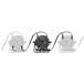 Cameo Flat White LED Par Can 1 TW IR, Black 5