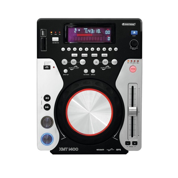 Omnitronic XMT-1400 CD Player at Gear4music