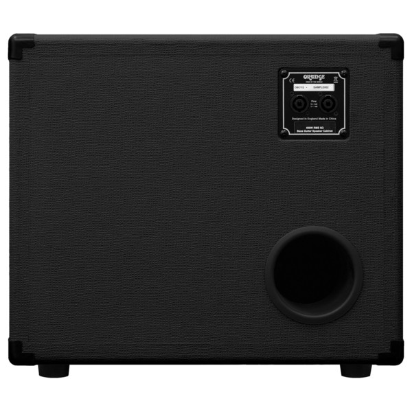 Orange OBC-112 Bass Cabinet, Black