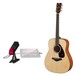 Yamaha FG800M Singer Songwriter Pack - Pack Contents View