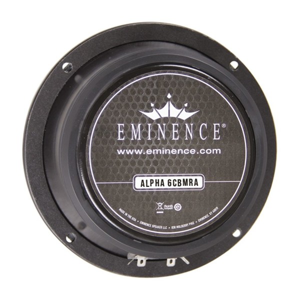 Eminence Alpha 6CBMRA 100 Watt 6.5'' Speaker, 8 Ohm