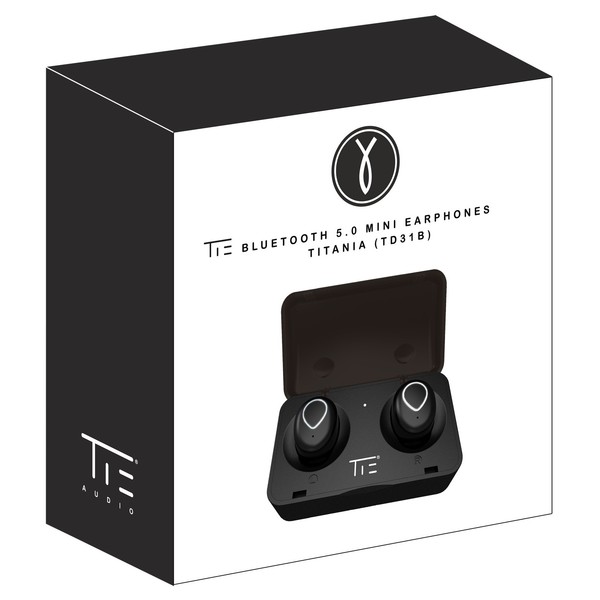 Tie Studio Bluetooth 5.0 Mini Earphones Titania (T31B) - Boxed