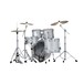 Tama Starclassic Performer B/B 4pc Shell Pack, Lacquered White Oyster - Behind Kit