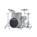 Tama Starclassic Performer B/B 4pc Shell Pack, Lacquered White Oyster - Angle