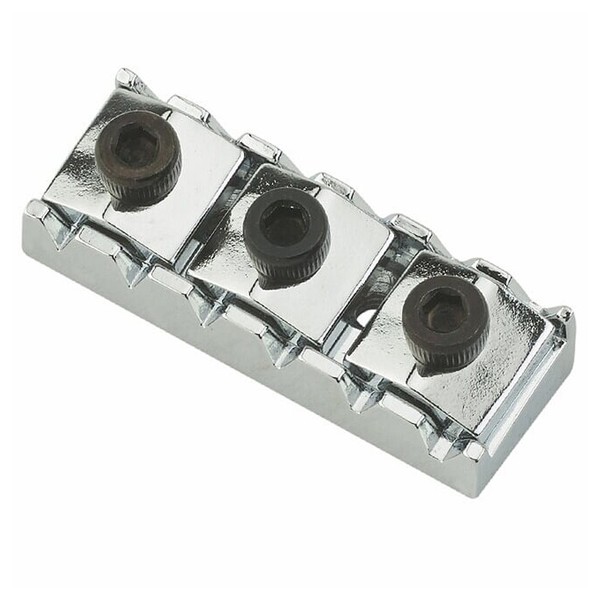 Floyd Rose Nut R-2, Chrome Front View