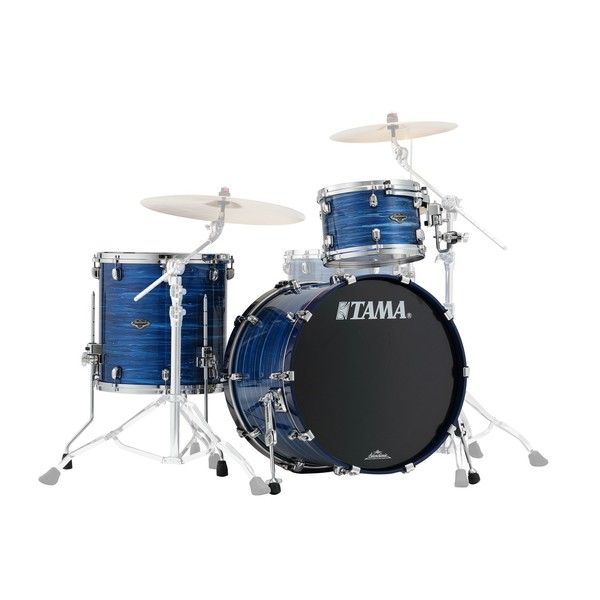 Tama Starclassic Performer B/B 3pc Shell Pack, Lacquer Ocean Blue - Main Image