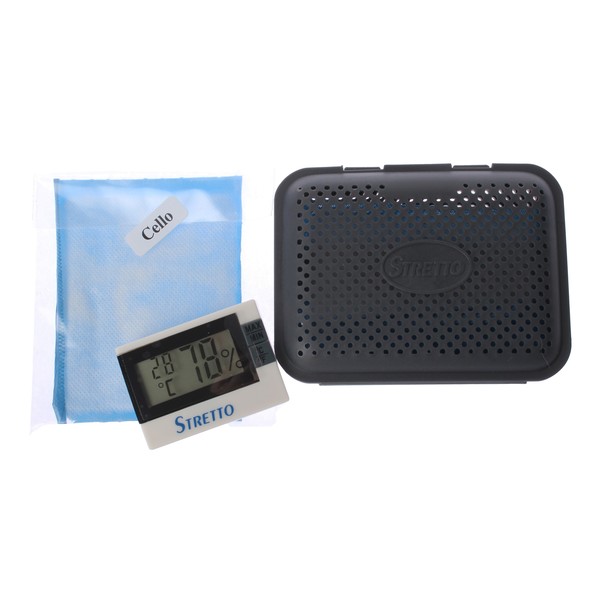 Stretto Cello Humidifier & Hygrometer