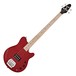 Santa Monica Bass Guitar by Gear4music, Red