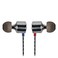 Flare Audio Jet 3 Earphones with Controls and Mic, Titanium
