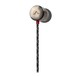 Flare Audio Jet 3 Earphones with Controls & Mic, Titanium, Driver Rear Zoomed Out