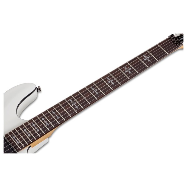 Schecter Demon-6 FR, Vintage White Neck