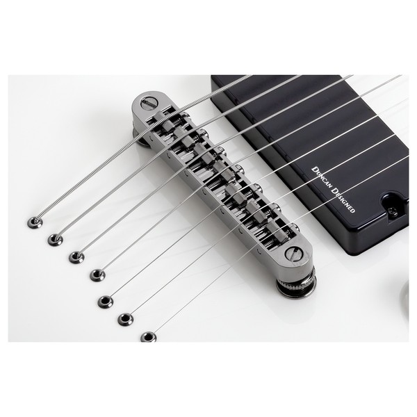 Schecter Demon-7, Vintage White Pickups