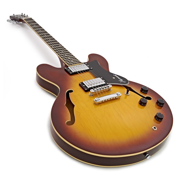 Hartwood Revival Semi Acoustic Guitar, Sunburst