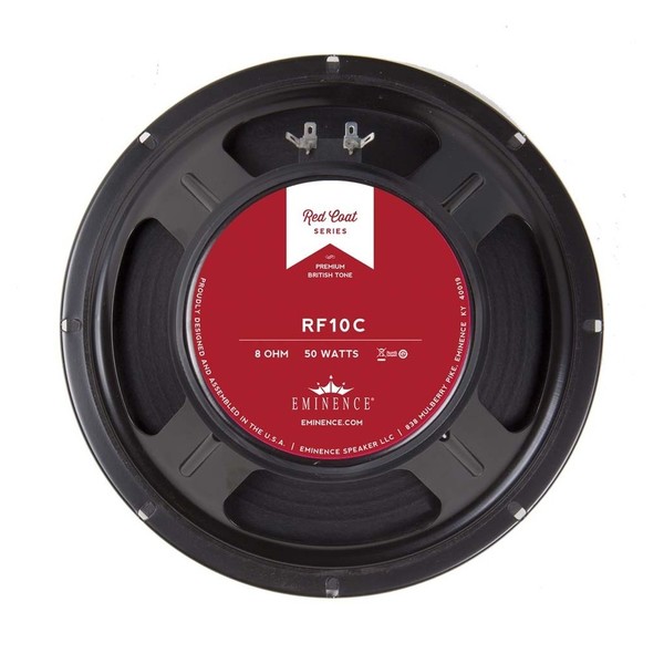 Eminence Red Fang 10CA 50 Watt 10'' Speaker, 8 Ohm