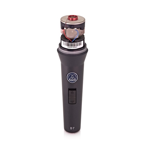 AKG D7 Switched Microphone - Microphone Capsule