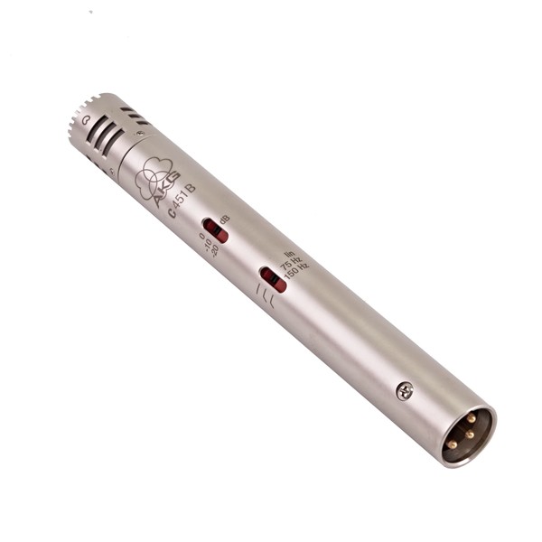  AKG C451B Microphone - Side View 