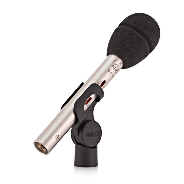  AKG C451B Condenser - On Clip w/ windshield 