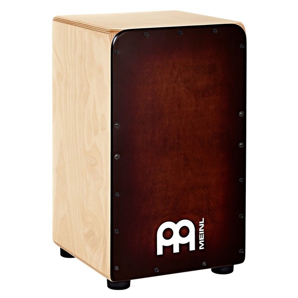 Meinl Woodcraft Cajon, 19 3/4 inch, Espresso Burst Frontplate