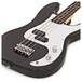 LA Short Scale Bass Guitar by Gear4music, Black