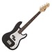 LA Short Scale Bass Guitar by Gear4music, Black