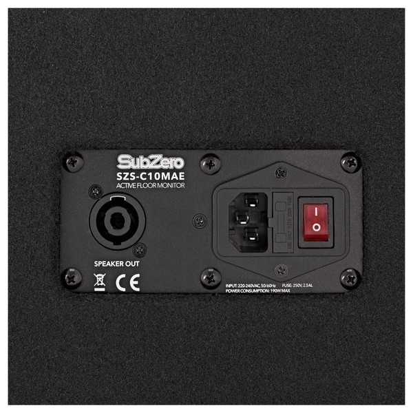 SubZero 10" Active Floor Monitor