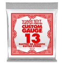 Ernie Ball 1013 Pojedyncza stalowa struna .013