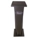 Miza V36 Stand, Black (Pair) - Front Single