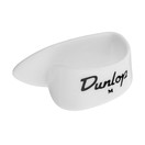 Dunlop White Plastic Thumbpicks Medium, Pack Of 4
