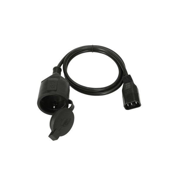 Omnitronic IEC Safety Plug Cable, 1m