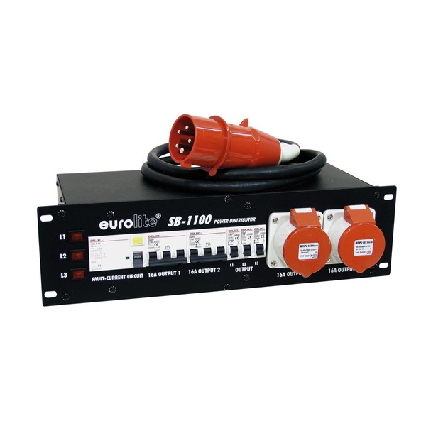  Eurolite SB-1100 Power Distributor, 32 Amp