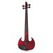 Wood StingRay SVX4 Electric Violin, Candy Apple Red