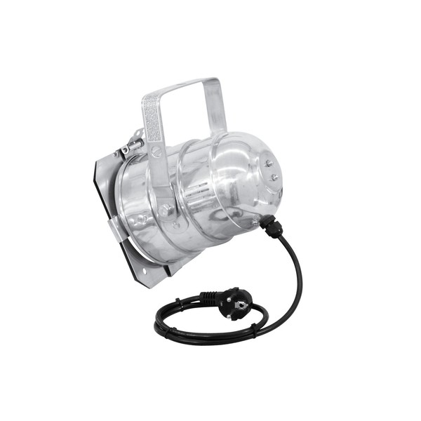 Eurolite PAR-38 Spotlight, Silver - back view