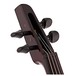 Wood Katana Sabre 4 String Electric Violin, Classic Sienna head