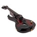 Wood Katana Sabre 4 String Electric Violin, Classic Sienna angle