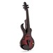 Wood Katana Sabre 4 String Electric Violin, Classic Sienna front angle