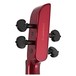 Wood StingRay SVX4 Electric Violin, Candy Apple Red head back