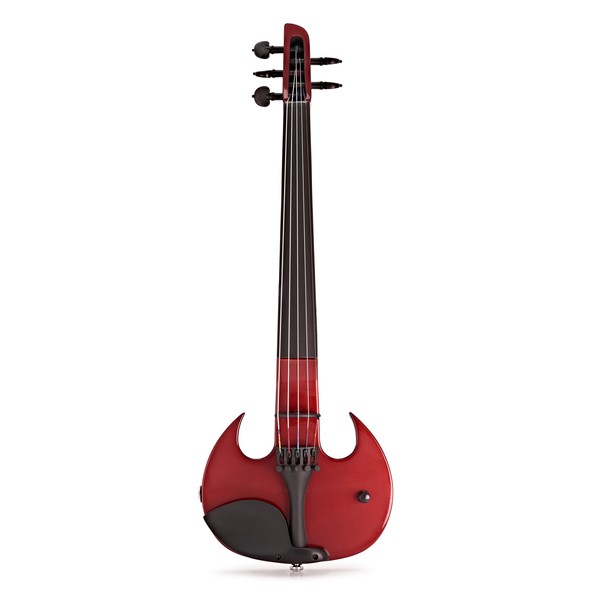 Wood StingRay SVX5 Electric Violin, Candy Apple Red main