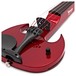 Wood StingRay SVX5 Electric Violin, Candy Apple Red close