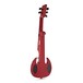 Wood StingRay SVX5 Electric Violin, Candy Apple Red back