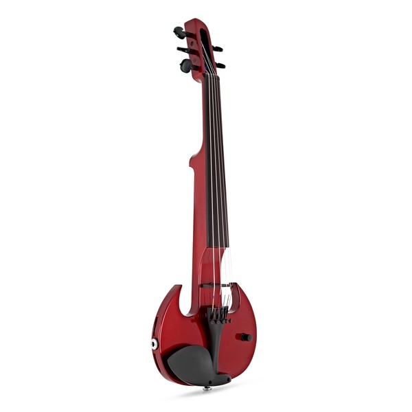 Wood Violins StingRay SVX5 Violino Elettrico, Candy Apple Red