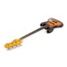 Vintage ICON V74 Fretless Bass, Sunburst