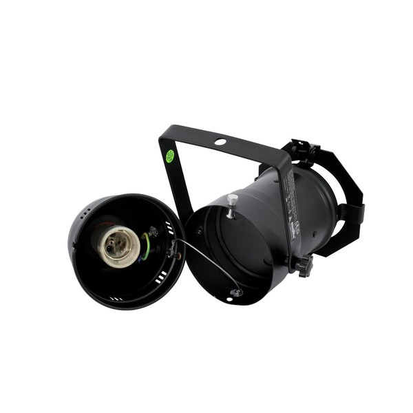 Eurolite PAR-30 Spotlight, Black back view