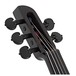 Wood StingRay SVX5 Electric Violin, Galaxy Black head