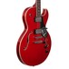 Dean Colt Semi-Hollow Body Guitar, Transparent Red