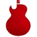 Dean Colt Semi-Hollow Body Guitar, Transparent Red