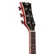 Dean Colt Semi-Hollow Body Guitar, Transparent Red